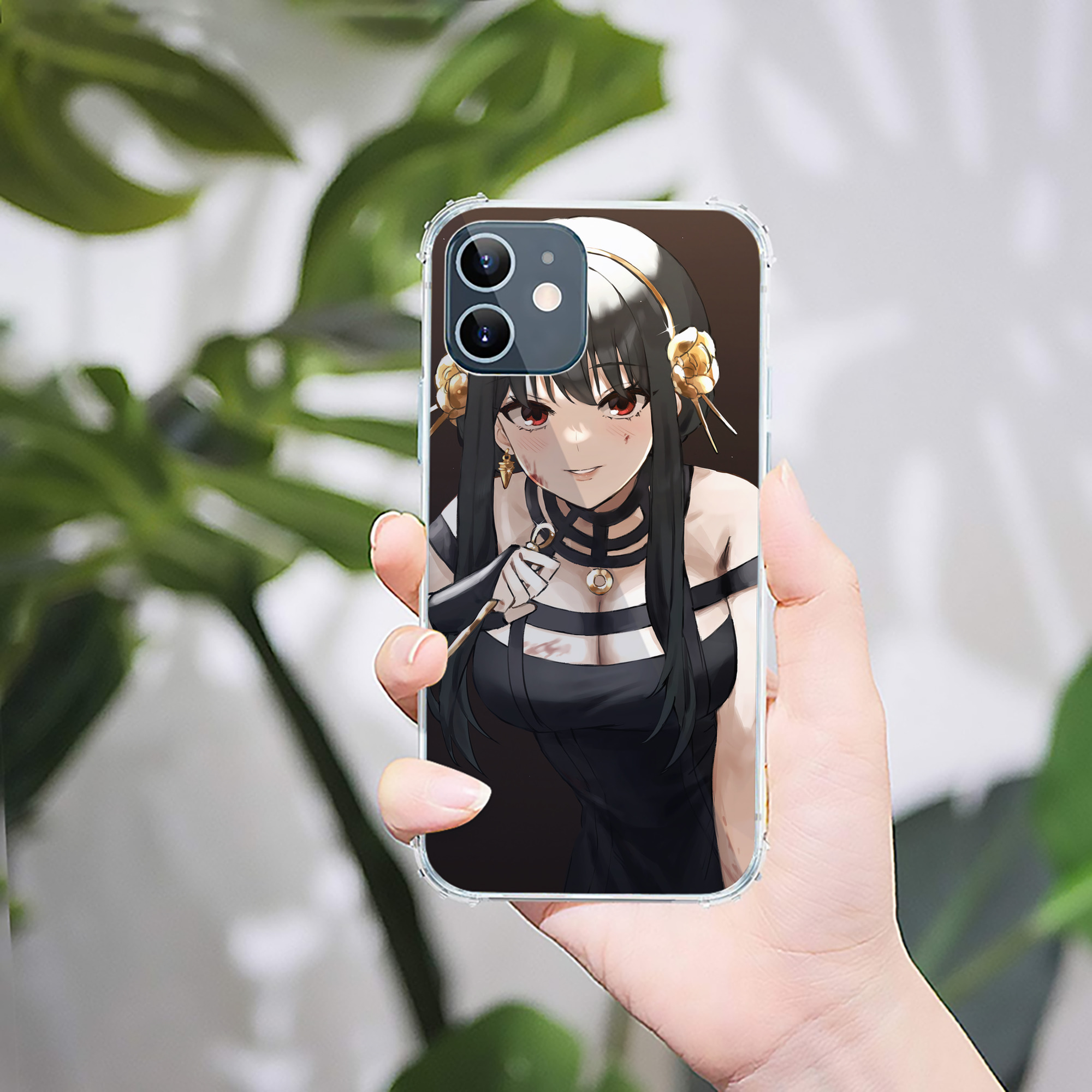 （画像用） SPY×FAMILY间谍家家酒 【iPhone 12シリーズ対応】透明スマホケース（クリアソフトケース）